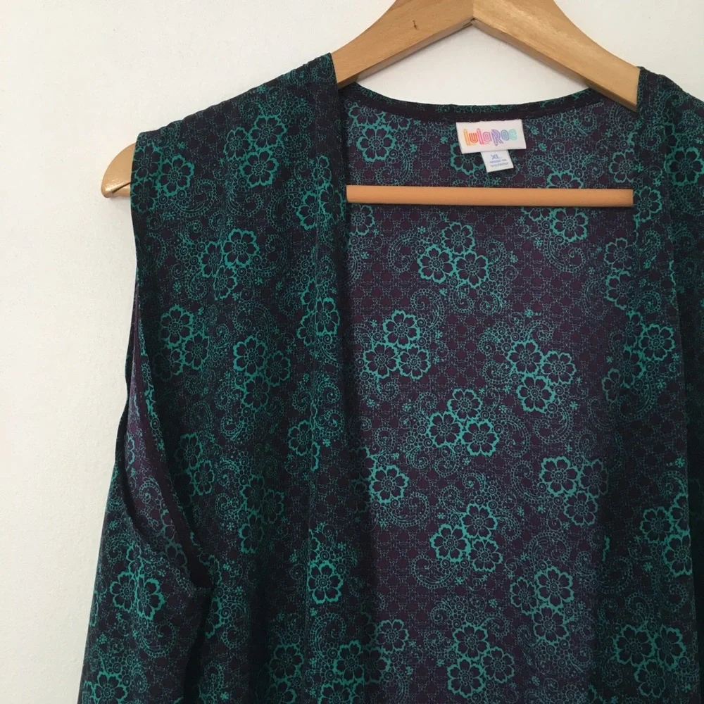 LuLaRoe Longline Vest Size XL